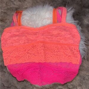 Set of two Gilly Hicks bralettes
